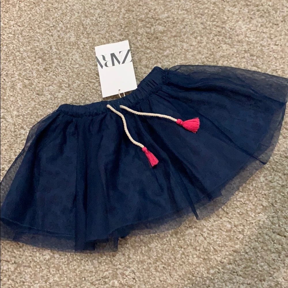 Zara tulle skirt
